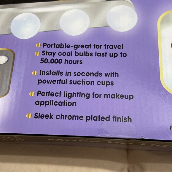 Brand New in Box Studio Glow Cordless Makeup Light - Picture 5 of 11